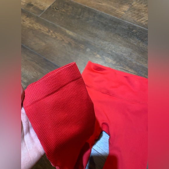 Victoria secret red small leggings full length - Picture 4 of 5